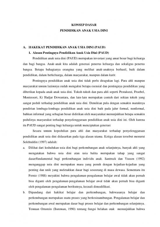 picture_Pendidikan Pdf 7710 | Bahan Plpg Tk Konsep Dasar Paud | Ilmu Kependidikan